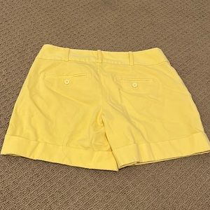 I-N-C Yellow Shorts